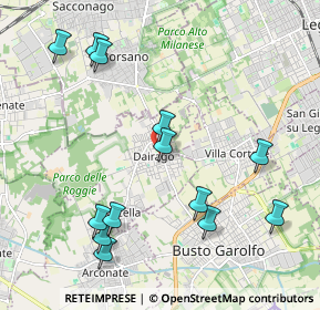 Mappa 20036 Dairago MI, Italia (2.28538)