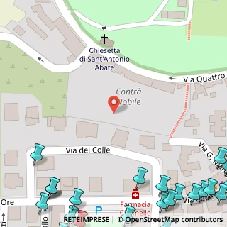 Mappa Via del Colle, 36070 Trissino VI, Italia (0.14077)