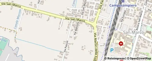 Mappa Camposampiero
