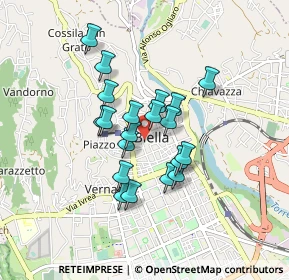 Mappa Piazza Duomo, 13900 Biella BI, Italia (0.642)