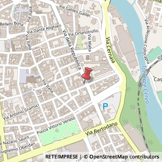 Mappa Via XX Settembre, 17, 13900 Biella, Biella (Piemonte)