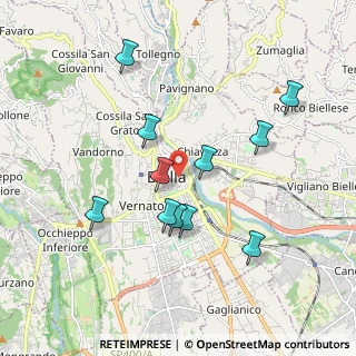 Mappa Via XX Settembre, 13900 Biella BI, Italia (1.77273)
