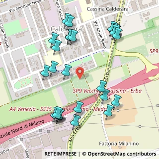 Mappa Via Maria Callas, 20037 Paderno Dugnano MI, Italia (0.29536)
