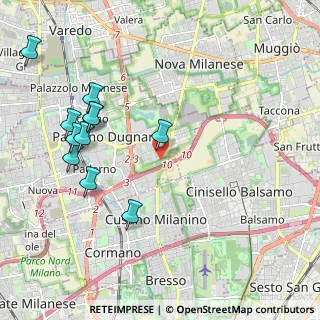 Mappa Via Maria Callas, 20037 Paderno Dugnano MI, Italia (2.27636)