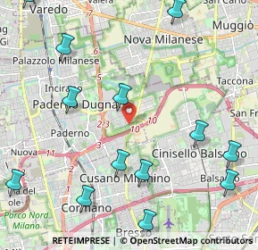 Mappa Via Maria Callas, 20037 Paderno Dugnano MI, Italia (2.78231)