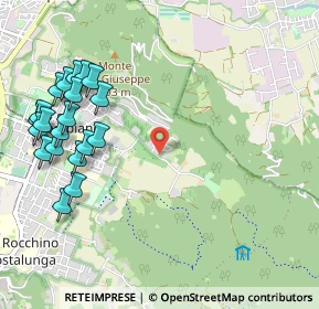 Mappa Via Valle di Mompiano, 25133 Brescia BS, Italia (1.269)