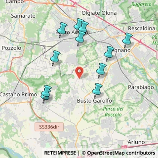 Mappa Via Giuseppe Garibaldi, 20020 Dairago MI, Italia (4.04)