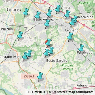 Mappa 20020 Dairago MI, Italia (4.63882)