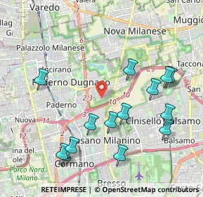 Mappa Via Domenico Scarlatti, 20037 Paderno Dugnano MI, Italia (2.23071)