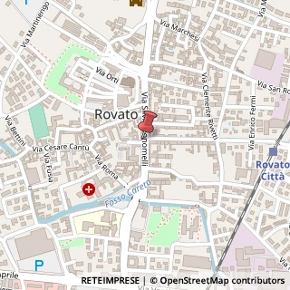 Mappa Corso Bonomelli Silvio, 39, 25038 Rovato, Brescia (Lombardia)