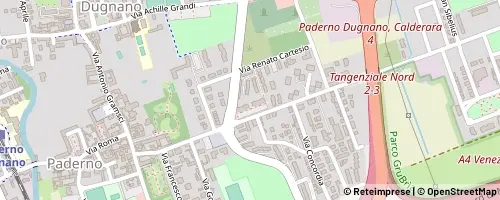 Mappa Paderno Dugnano