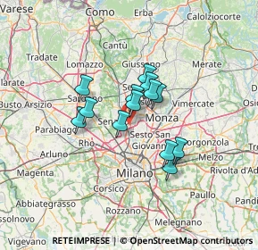 Mappa Calderara-Riboldi 78, 20037 Paderno Dugnano MI, Italia (9.11)