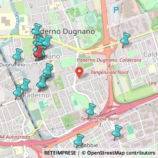 Mappa Via Luigi Negrelli, 20037 Paderno Dugnano MI, Italia (0.6915)