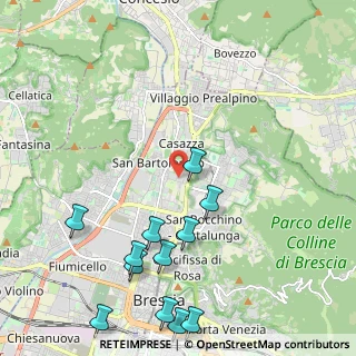 Mappa Via Ferrini, 25128 Brescia BS, Italia (2.665)