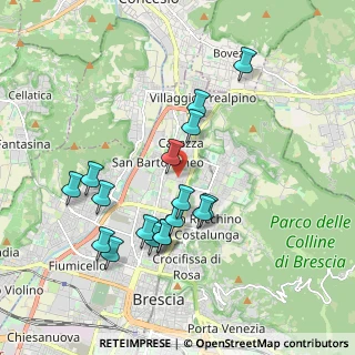 Mappa Via Ferrini, 25128 Brescia BS, Italia (1.82059)