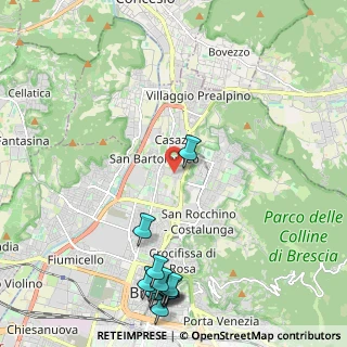 Mappa Via Ferrini, 25128 Brescia BS, Italia (2.94583)