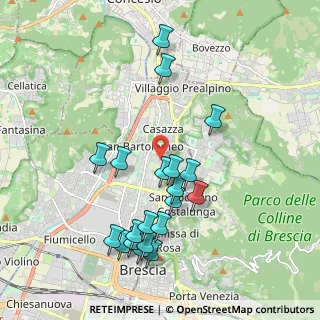 Mappa Via Ferrini, 25128 Brescia BS, Italia (2.026)