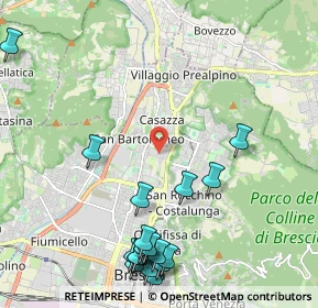 Mappa Via Ferrini, 25128 Brescia BS, Italia (2.69526)