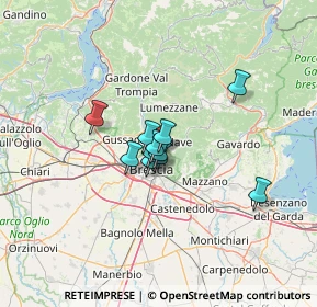 Mappa Via Giovanni Maria Longinotti, 25133 Brescia BS, Italia (7.55636)
