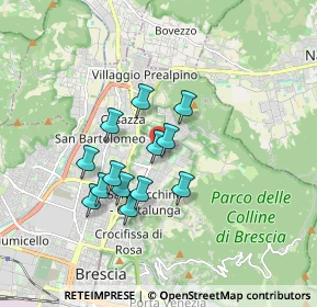 Mappa Via Giovanni Maria Longinotti, 25133 Brescia BS, Italia (1.39308)