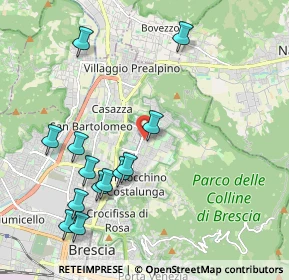 Mappa Via Giovanni Maria Longinotti, 25133 Brescia BS, Italia (2.21769)