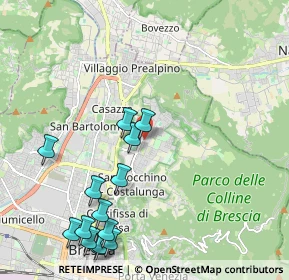 Mappa Via Giovanni Maria Longinotti, 25133 Brescia BS, Italia (2.582)