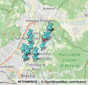 Mappa Via Giovanni Maria Longinotti, 25133 Brescia BS, Italia (1.43)