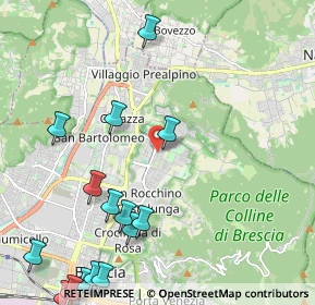 Mappa Via Giovanni Maria Longinotti, 25133 Brescia BS, Italia (2.868)