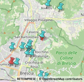 Mappa Via Giovanni Maria Longinotti, 25133 Brescia BS, Italia (2.53692)