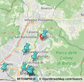 Mappa Via Giovanni Maria Longinotti, 25133 Brescia BS, Italia (2.89091)