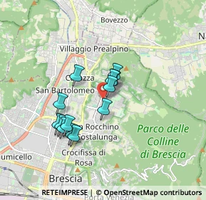 Mappa Via Giovanni Maria Longinotti, 25133 Brescia BS, Italia (1.40615)