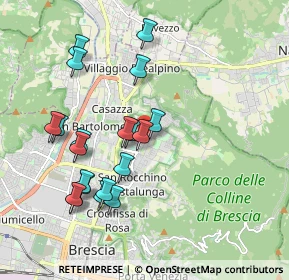 Mappa Via Giovanni Maria Longinotti, 25133 Brescia BS, Italia (1.913)