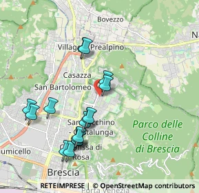Mappa Via Giovanni Maria Longinotti, 25133 Brescia BS, Italia (1.9425)