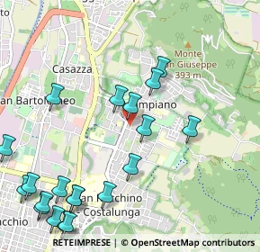 Mappa Via Giovanni Maria Longinotti, 25133 Brescia BS, Italia (1.3305)