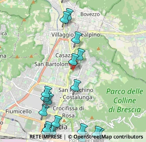 Mappa Via Senatore Diogene Valotti, 25133 Brescia BS, Italia (2.8105)