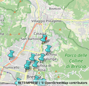 Mappa Via Senatore Diogene Valotti, 25133 Brescia BS, Italia (2.78583)