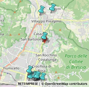 Mappa Via Senatore Diogene Valotti, 25133 Brescia BS, Italia (2.76929)