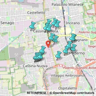 Mappa Via SS 35 dei Giovi, 20032 Cormano MI, Italia (0.7875)