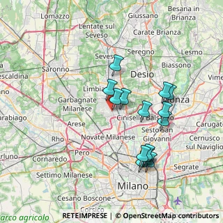 Mappa Via SS 35 dei Giovi, 20032 Cormano MI, Italia (7.05133)