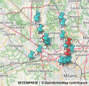 Mappa Via Giacomo Matteotti, 20100 Milano MI, Italia (6.847)