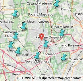 Mappa Via Pietro Nenni, 20037 Paderno Dugnano MI, Italia (4.78636)