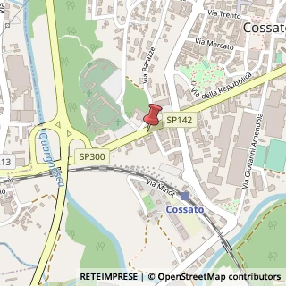Mappa Via Giuseppe Mazzini, 2, 13836 Cossato, Biella (Piemonte)