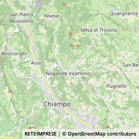 Mappa Nogarole Vicentino
