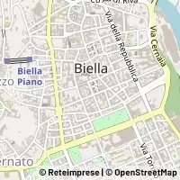 Kaart Biella