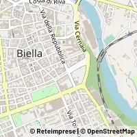 Mapa Biella