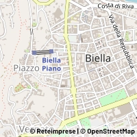 Mapa Biella