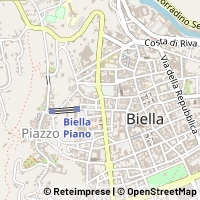 Mapa Biella