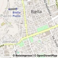 Mapa Biella