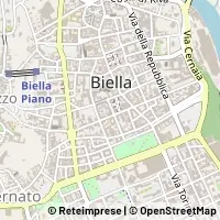 Mapa Biella