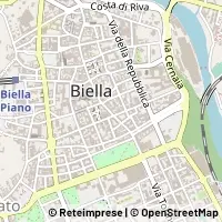Kaart Biella